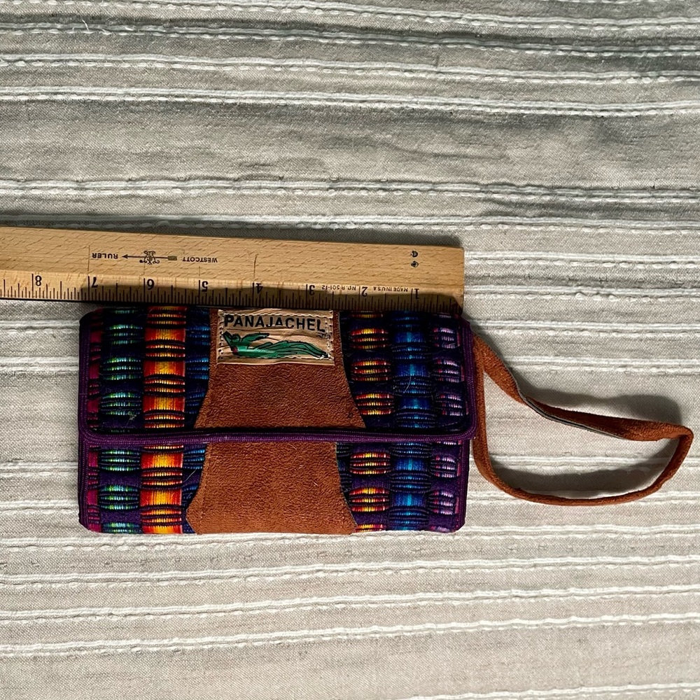 7” Multicolor Guatemalan Wallet with multiple pockets